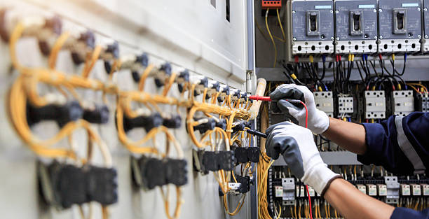 Professional Electrician technician working in Bevil Oaks, TX